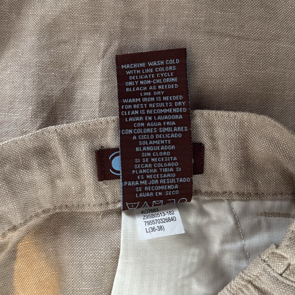 centro Cotton & Linen Trousers - Picture 10 of 11